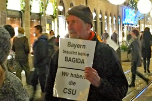 Foto: Bayern braucht keine BAGIDA – Wir haben die CSU