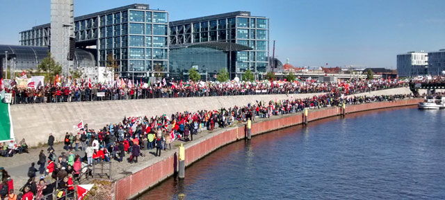 TTIP-Verteidiger reden von „einfach strukturierter Empörungsindustrie“. (Foto: Sophie Kohl)