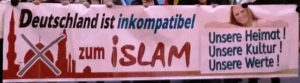 Banner: Demo Pegida