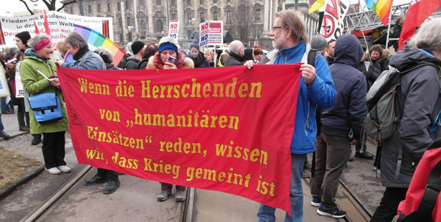 Foto Sicherheitskonferenz Demo