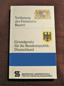 Foto Bayerische Verfassung